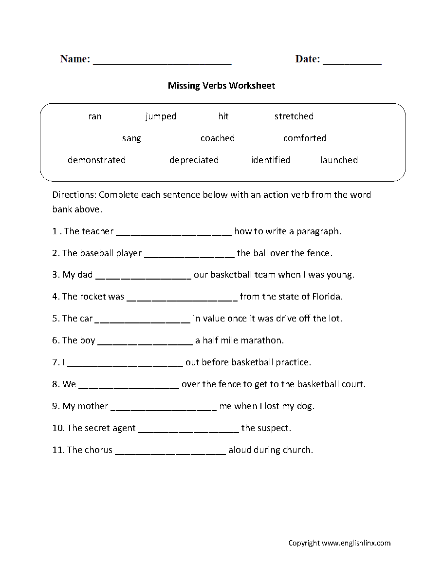 Worksheets For Complete Sentences 4th Grade
