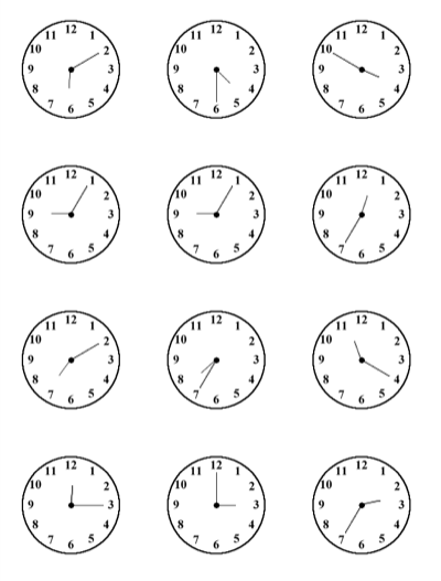 Telling Time Worksheets Spanish The Best Worksheets Image