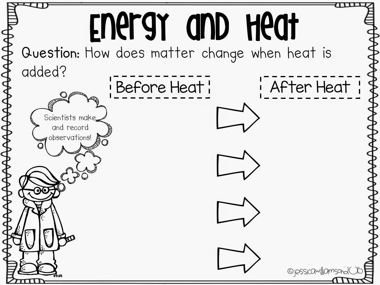 Fair 4th Grade Science Lessons On Heat With Heat Energy Worksheets