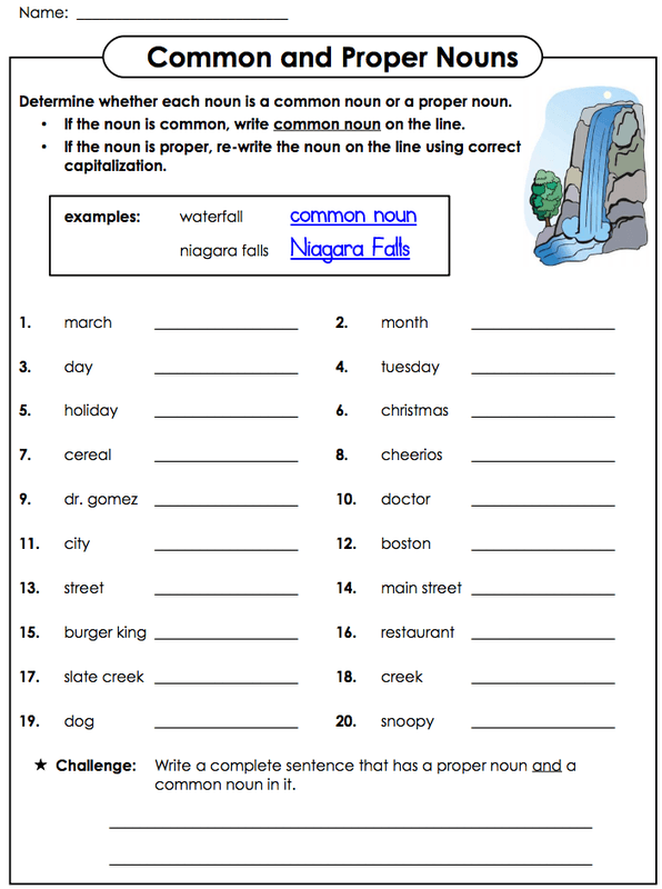 common-nouns-proper-nouns-and-pronouns-worksheets