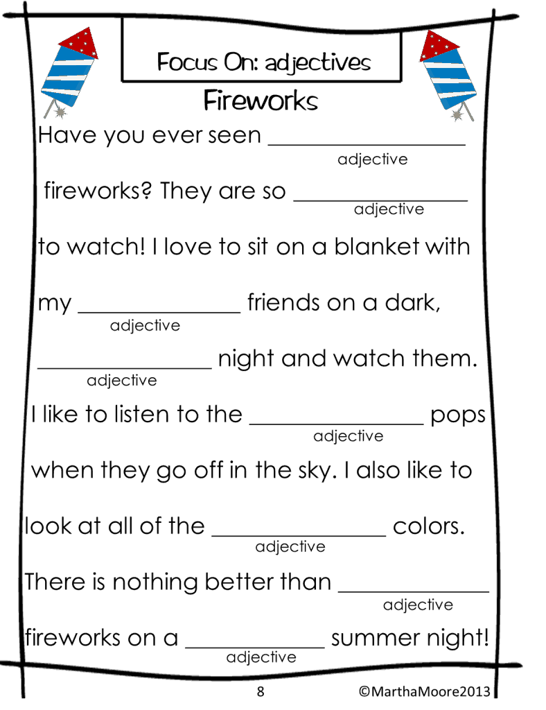 Parts Of Speech Practice Worksheets Free Worksheets Library
