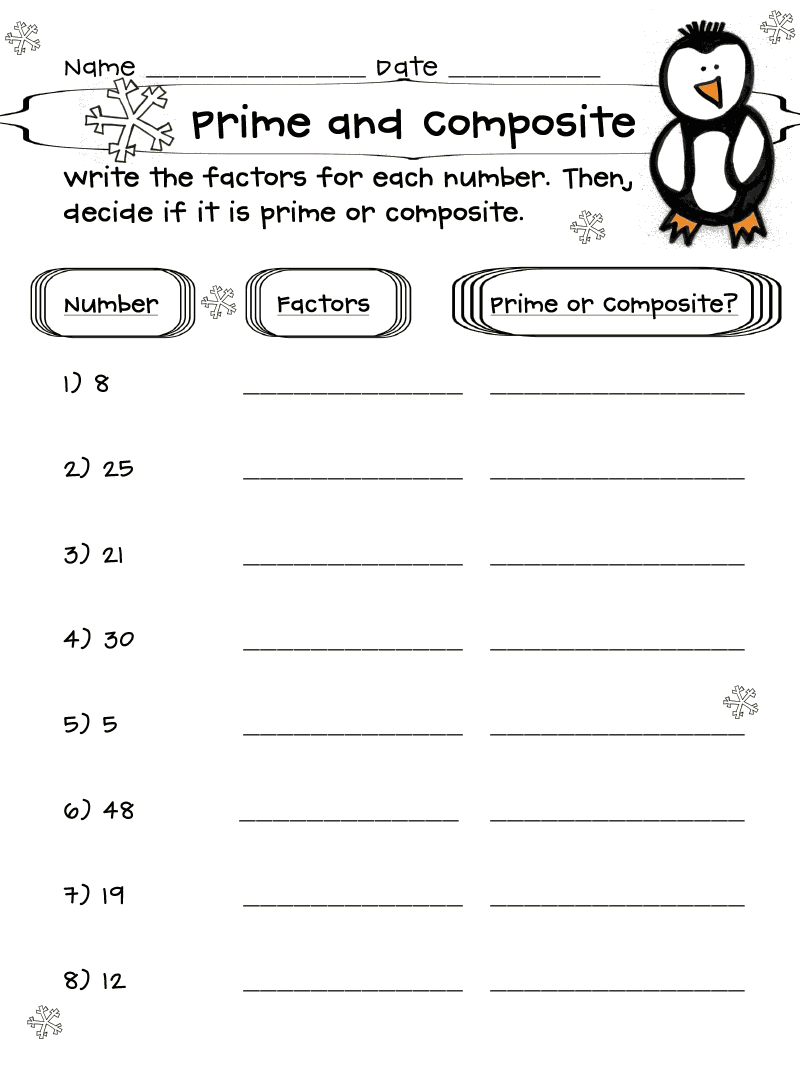 Prime Composite Numbers