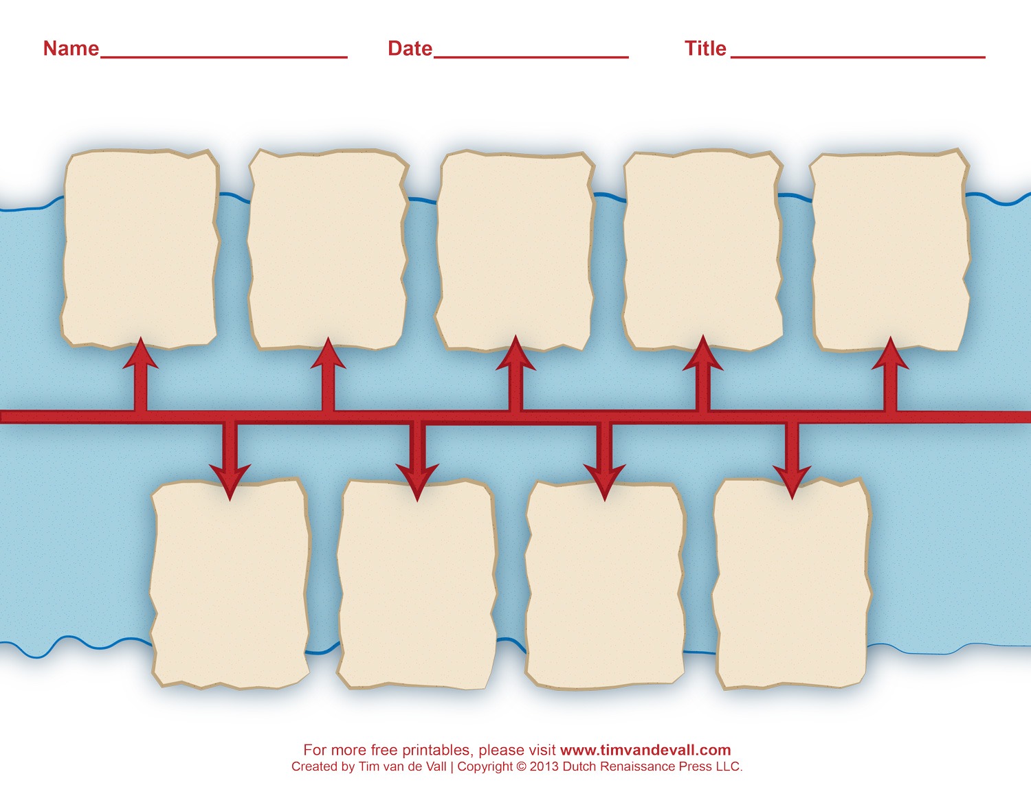 Printable History Timeline Worksheets For Classrooms