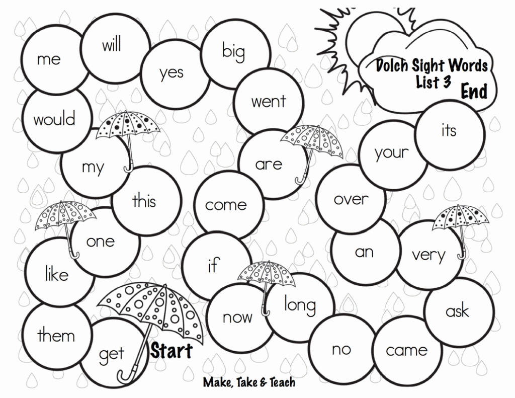 Sight Word Coloring Pages Project For Awesome Sight Word Coloring