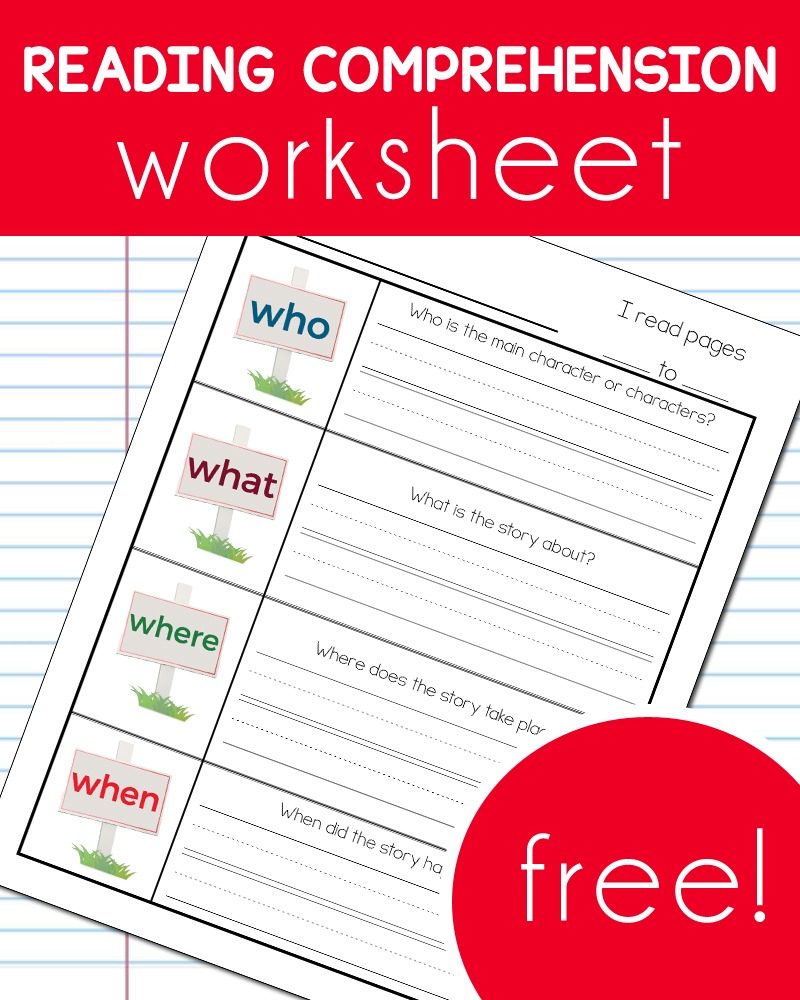 Story Reading Comprehension Worksheets
