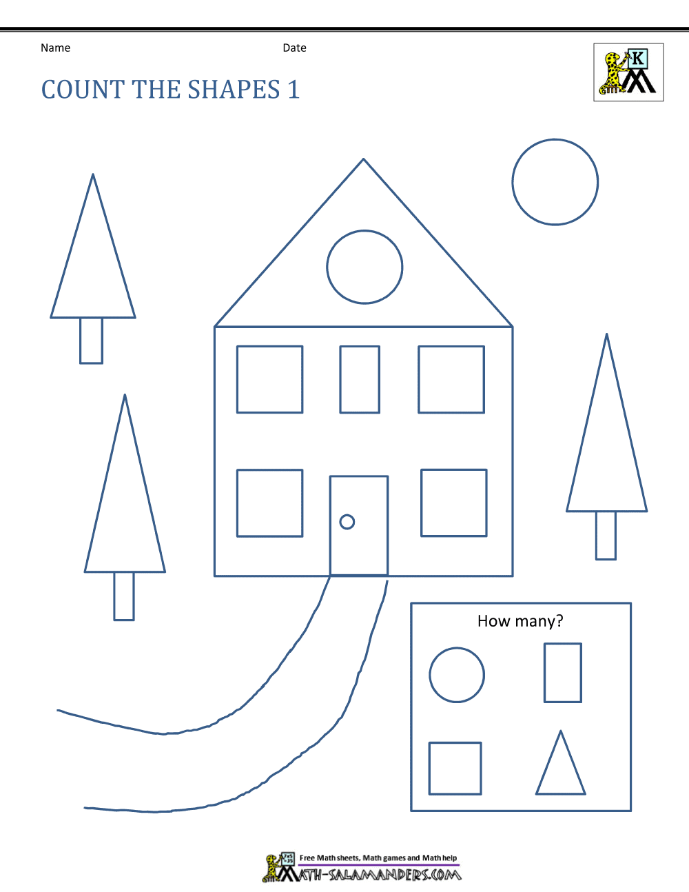 2d Shapes Worksheets