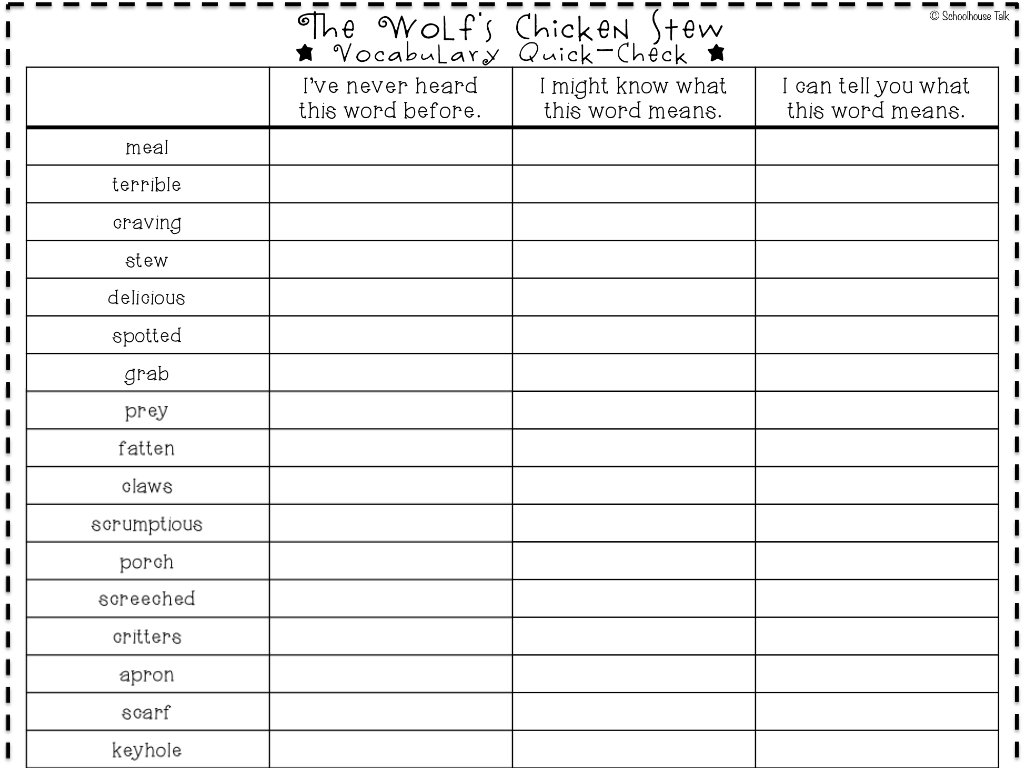 8 blank vocabulary worksheet templates word pdf free 8 blank