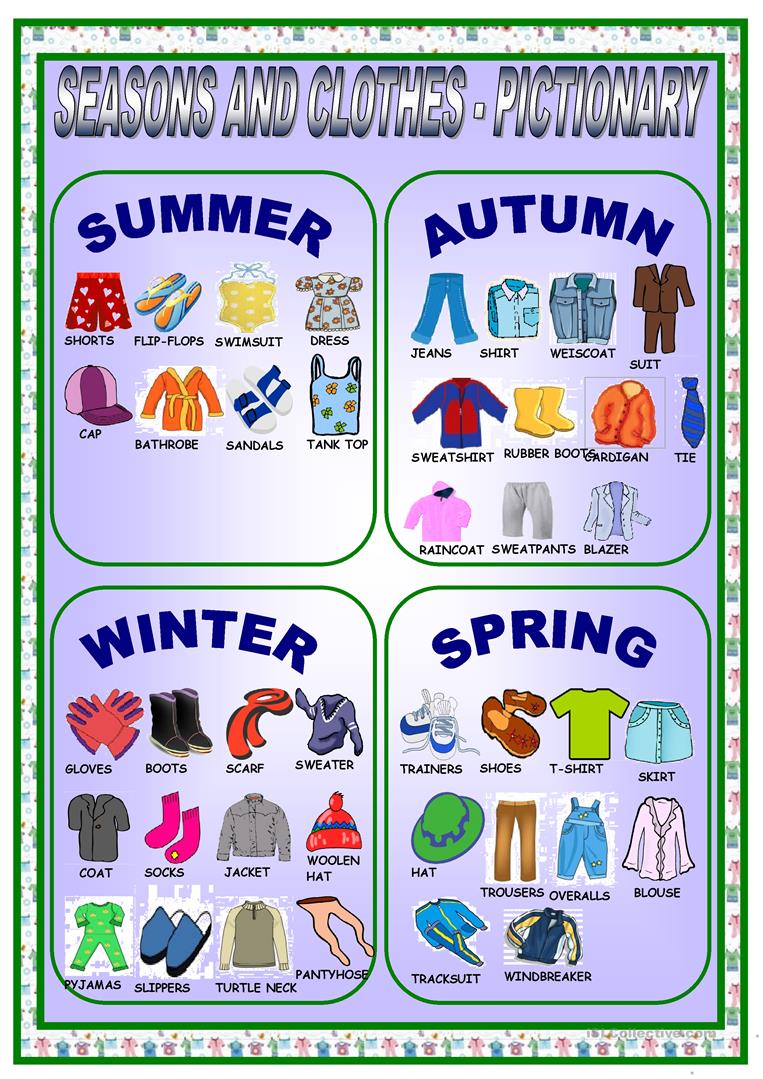 Clothes And Seasons
