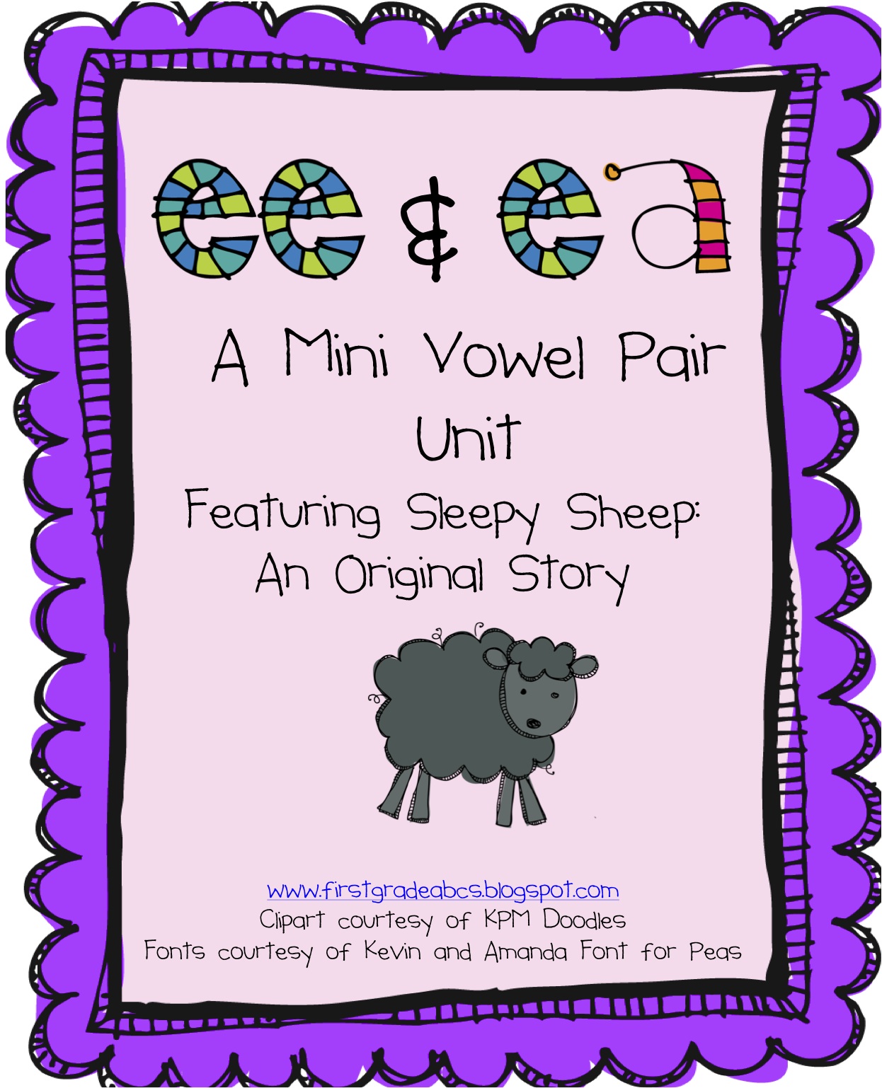 Ee Ea Vowels First Grade