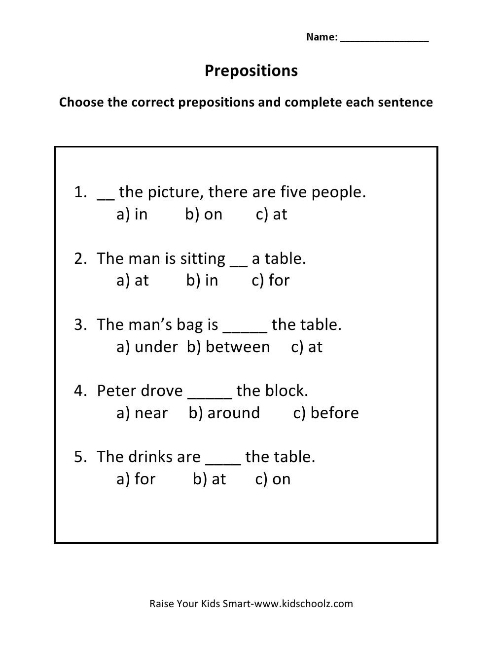 Grade 3