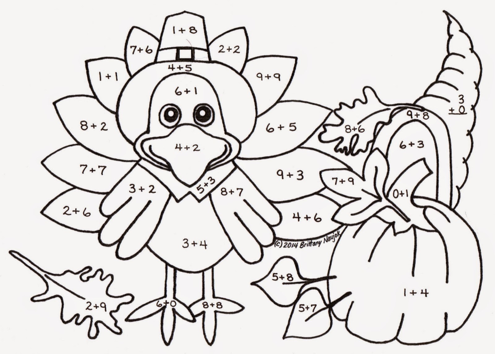 Great Thanksgiving Worksheets For Second Grade Images