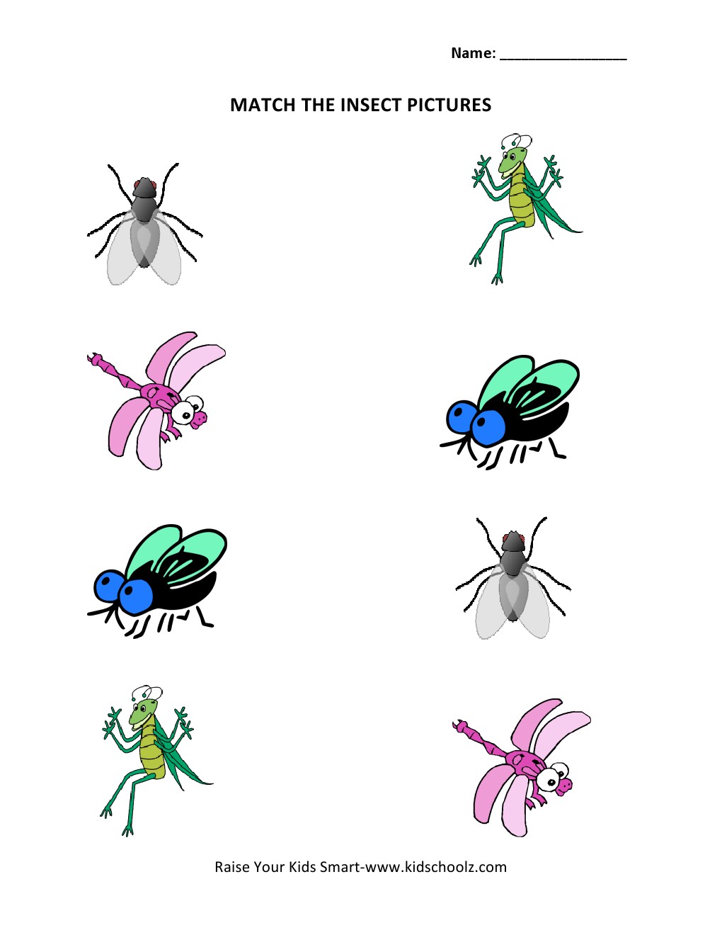 bugs-worksheets-preschool