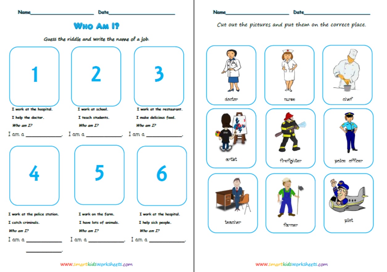 Job Worksheets Free Worksheets Library