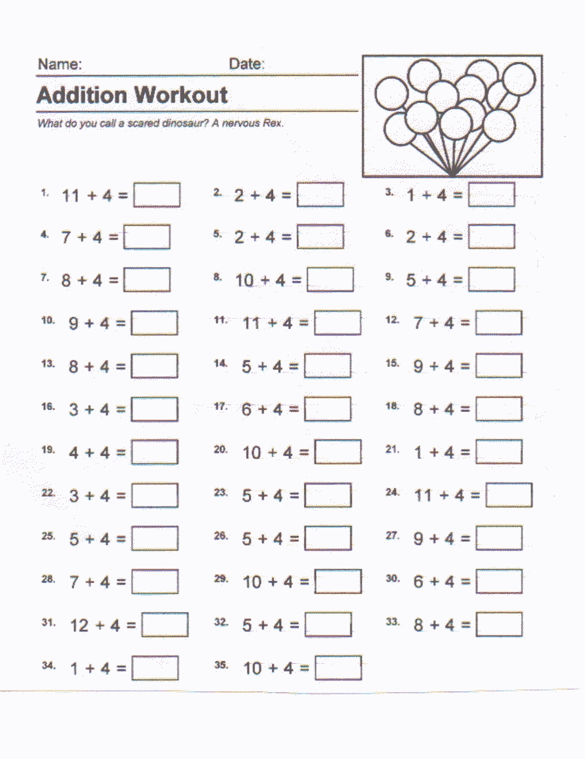 Math Worksheets