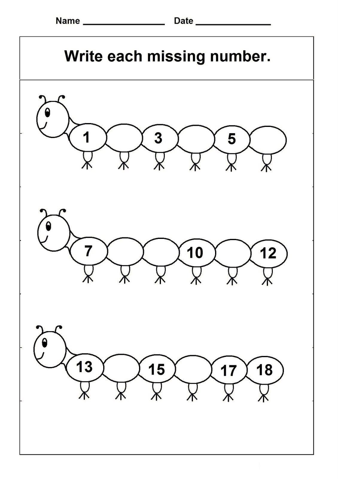 Number 15 Worksheets Printable