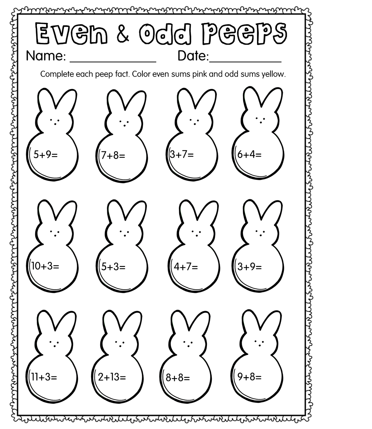 Odd And Even Numbers Worksheet Free Worksheets Library