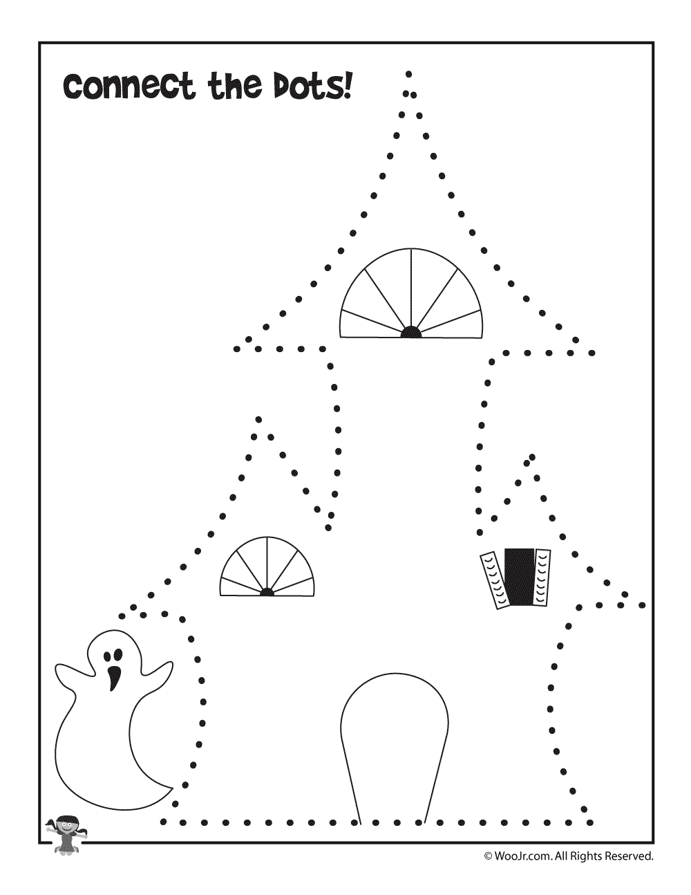 Preschool Halloween Worksheets  Tracing, Cutting & Matching