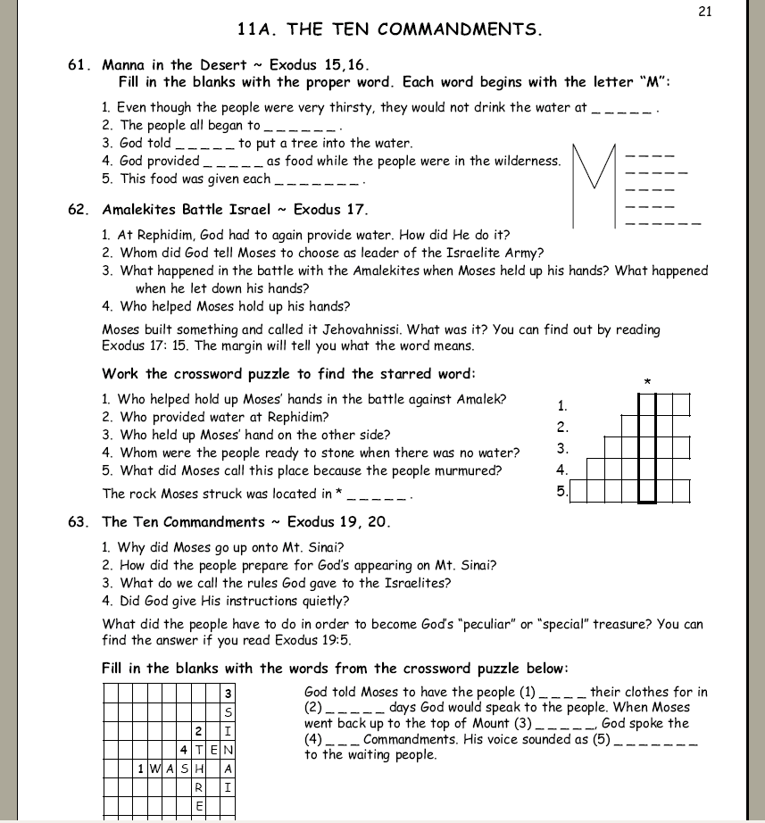 Printable Bible Study Worksheets Free Worksheets Library
