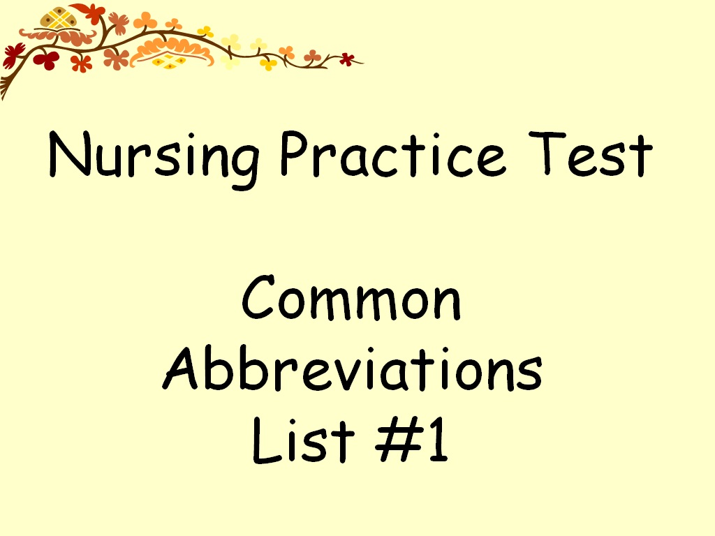 Student Survive 2 Thrive  Free Nursing Practice Test  Common