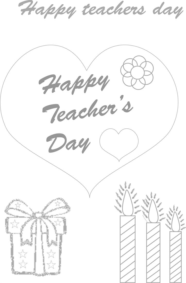 Teacher's Day Coloring Pages