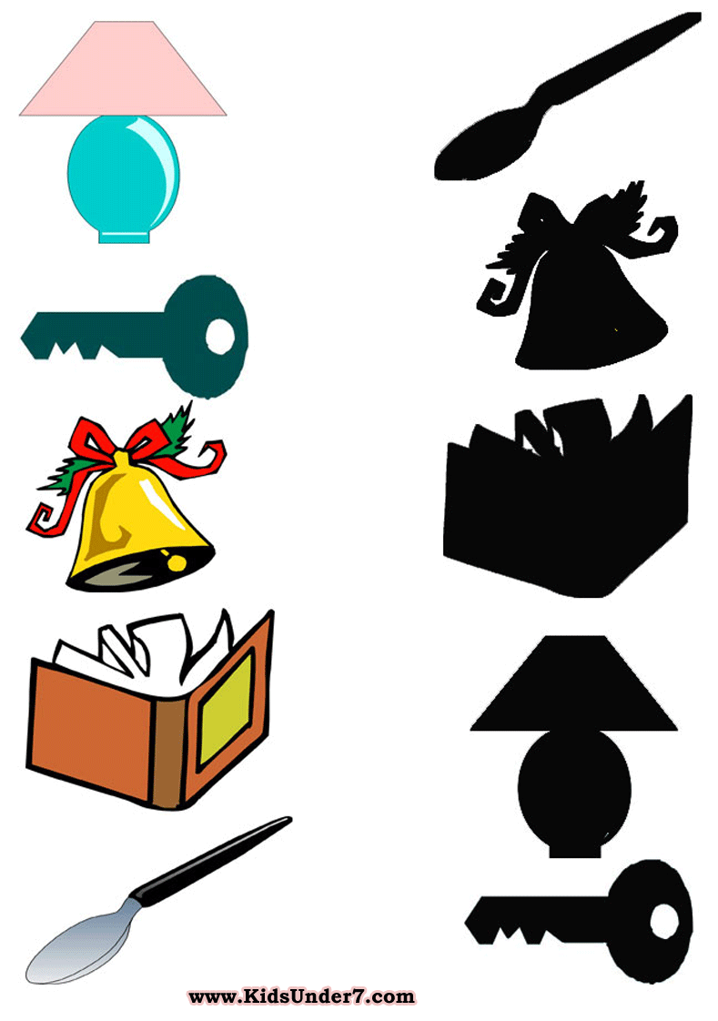 With These Educational Worksheets, Children Guess What An Item Is