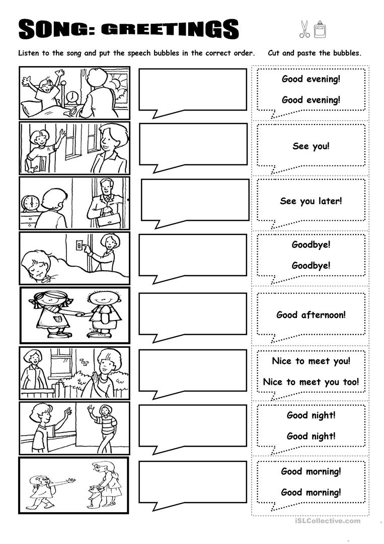 Worksheets  Spanish Greetings Worksheet  Glancely Free Worksheets