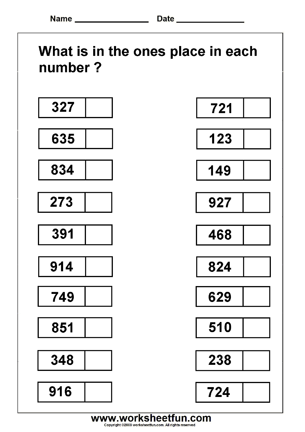 Worksheets For All