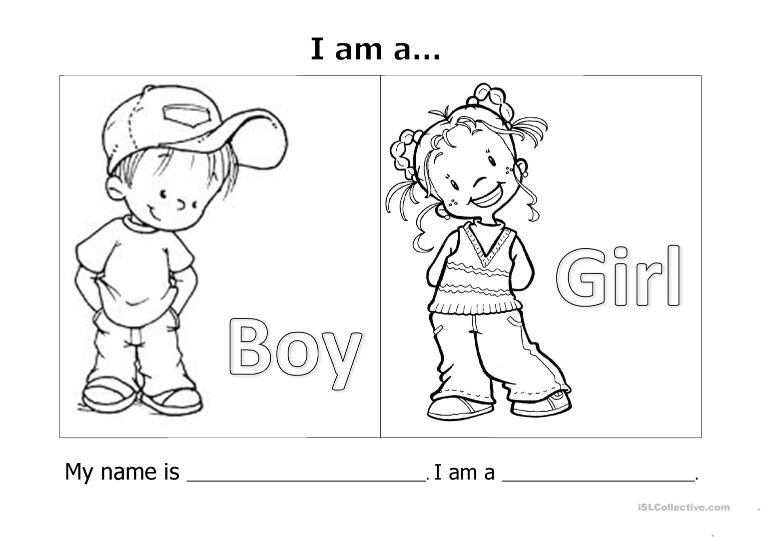21 Free Esl My Name Is Worksheets