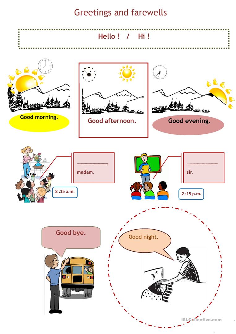 35 Free Esl Morning Worksheets