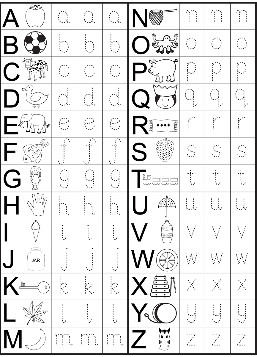 4 Year Old Worksheets Printable