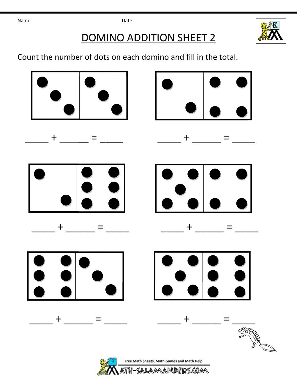 Addition And Subtraction Worksheets For Kindergarten