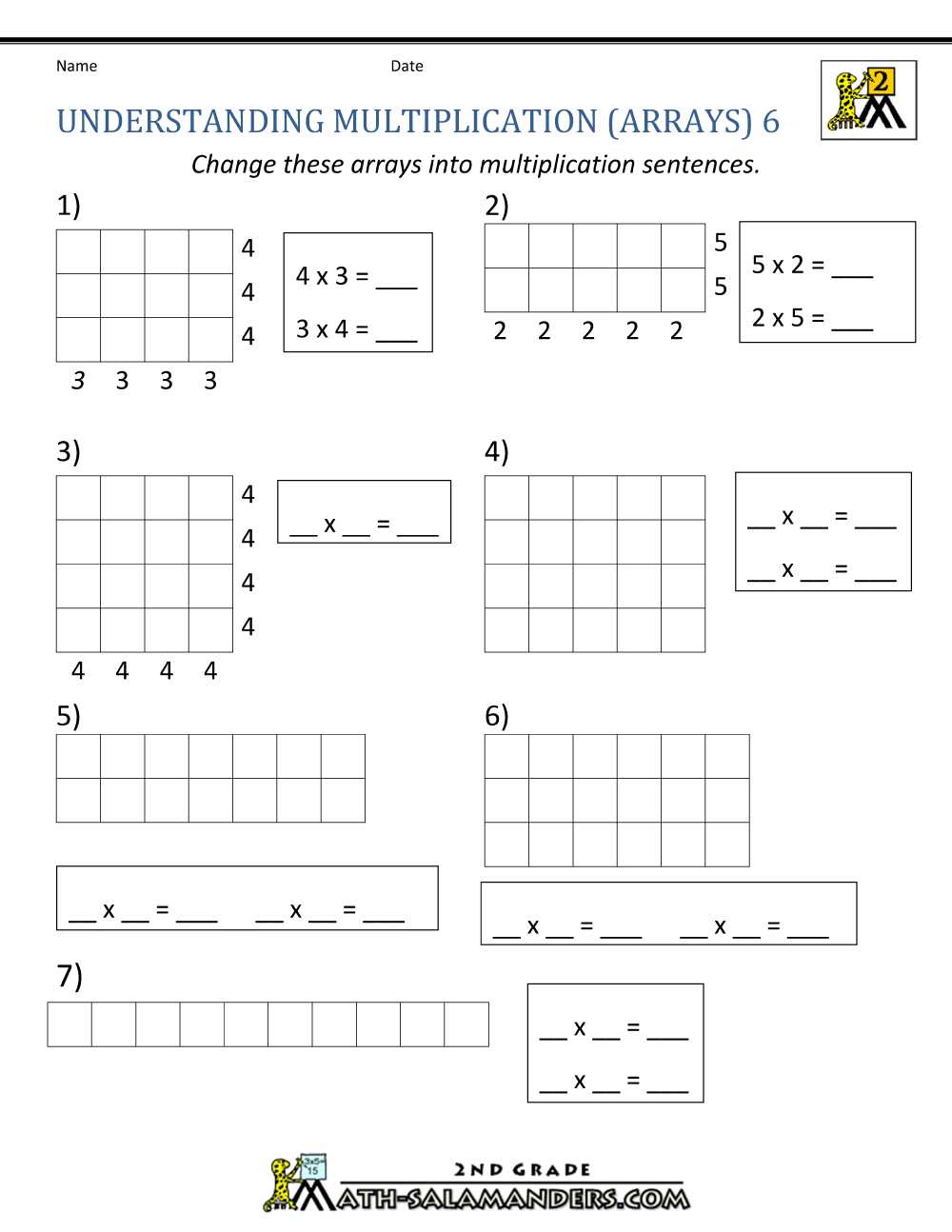 4th-grade-arrays-worksheets