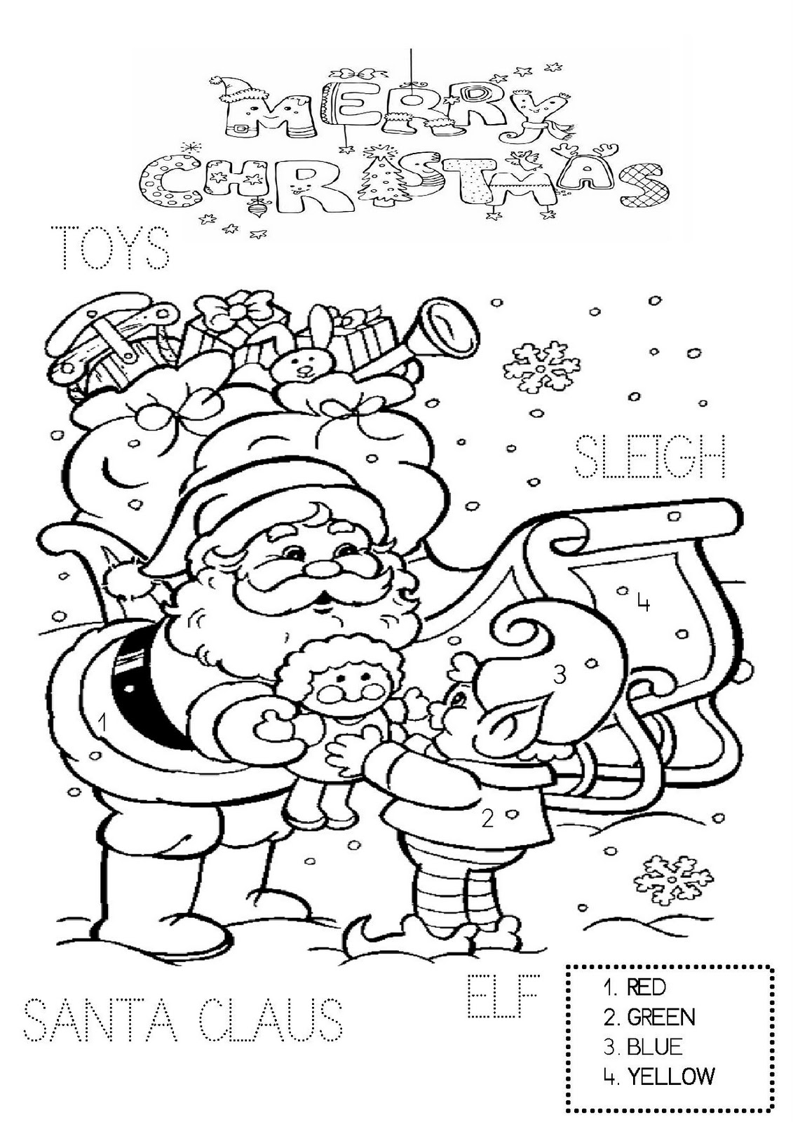 Christmas Worksheets Printables