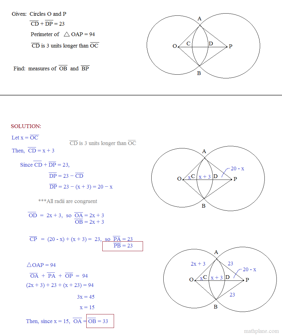 Circle Geometry Worksheets Worksheets For All