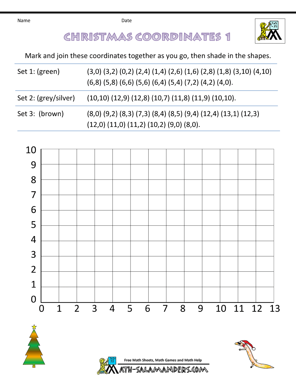 Coordinate Graphing Worksheets Middle School Free Worksheets