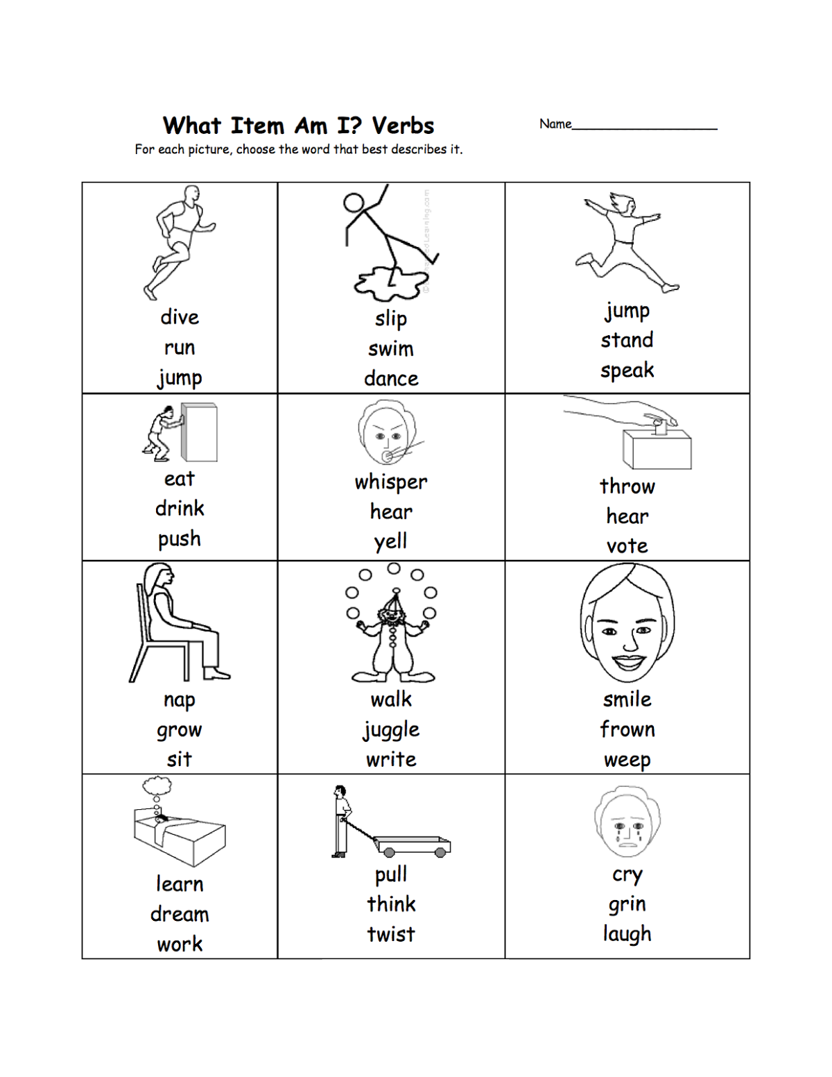 English Worksheets For Grade 1 Free Worksheets Library