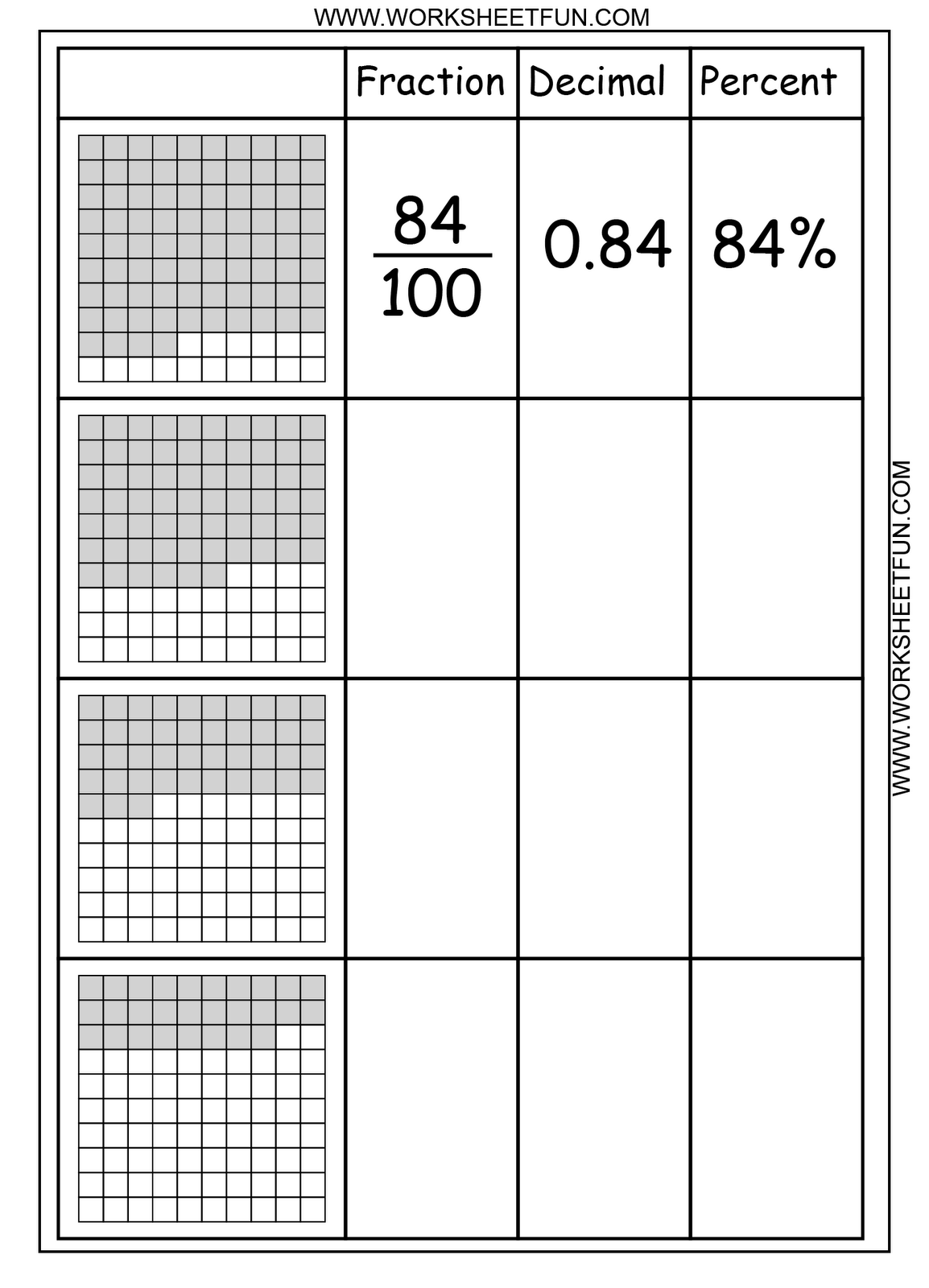 Here's A Site With A Series Of Free Pages On Converting Fractions