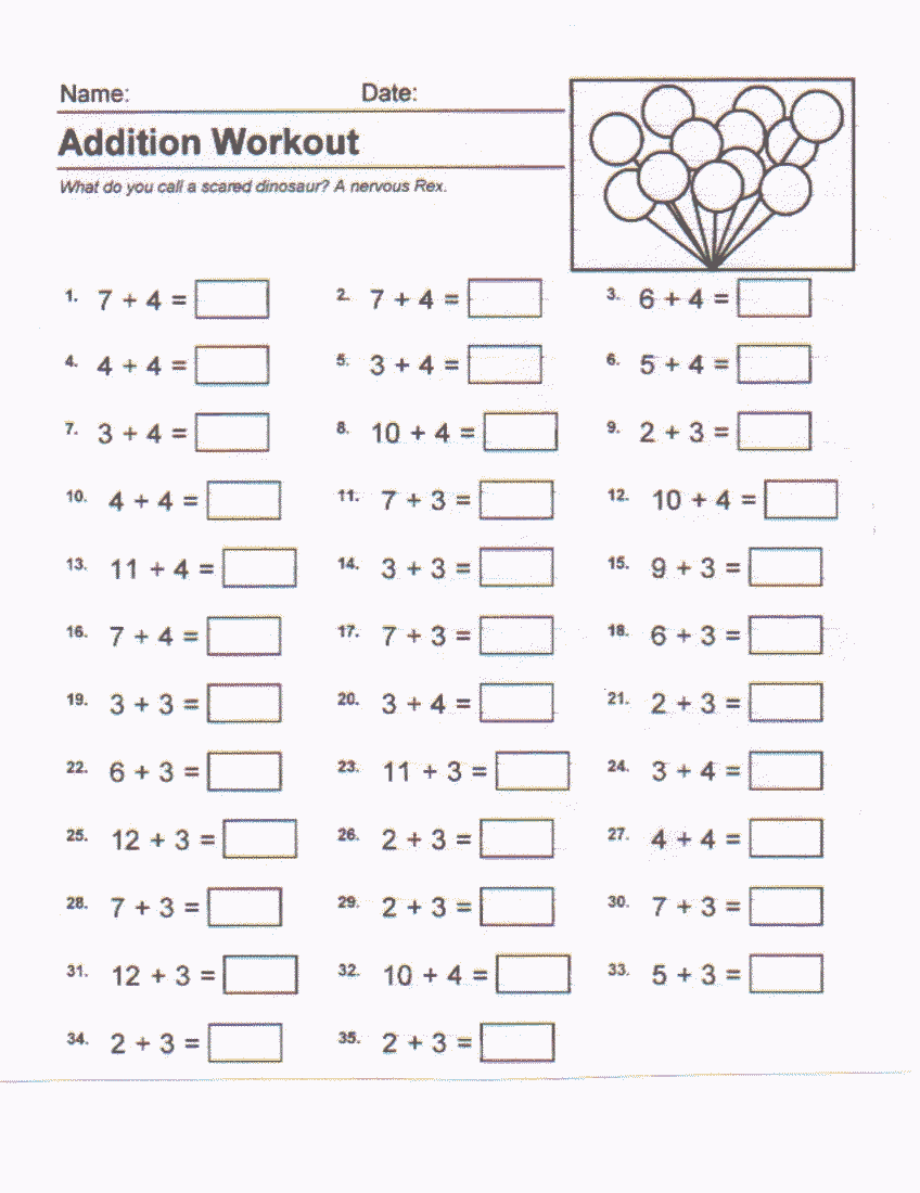 Kumon Math Worksheets For All