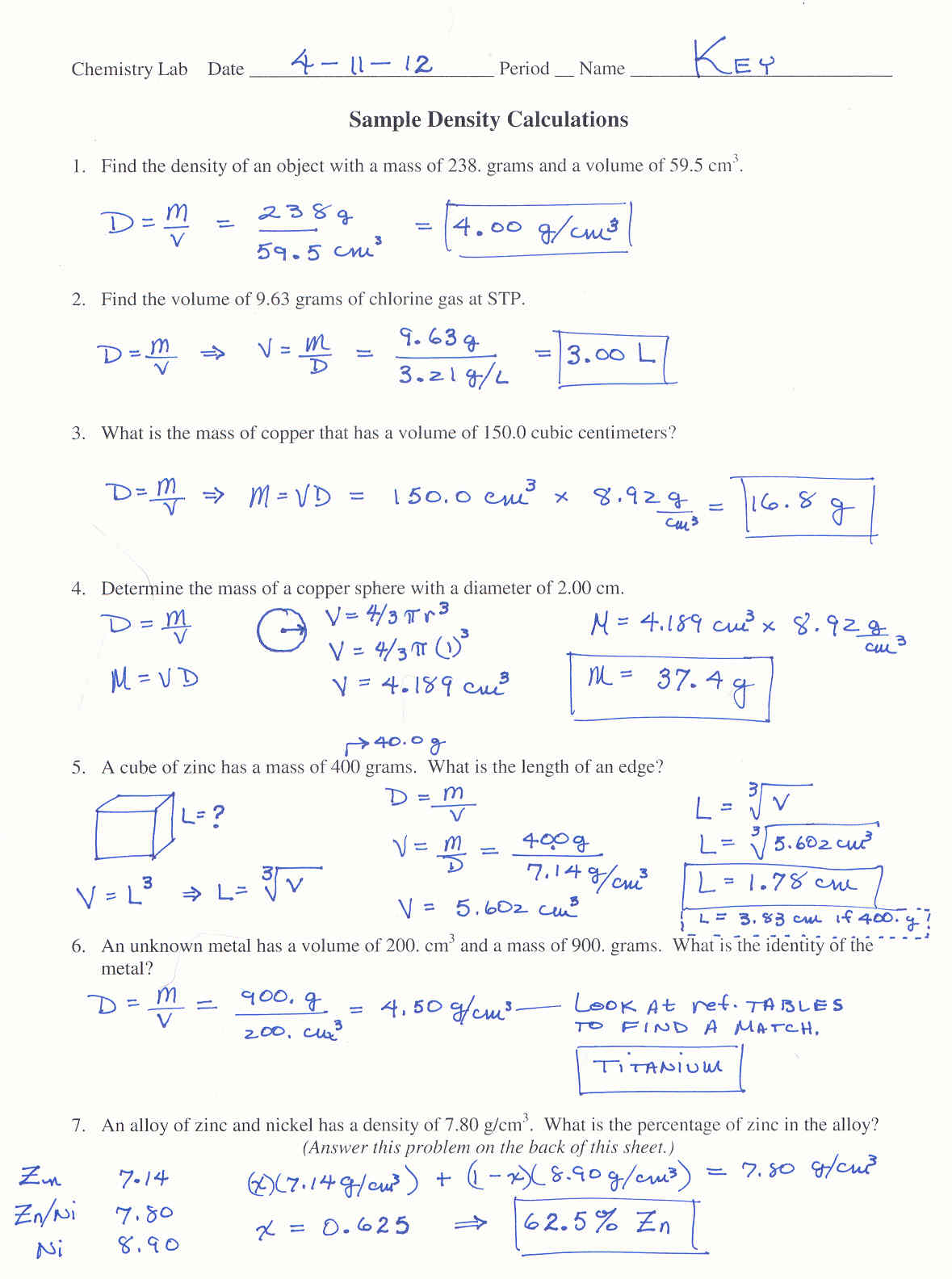 Molar Mass Worksheet Answers With Work Worksheets For All