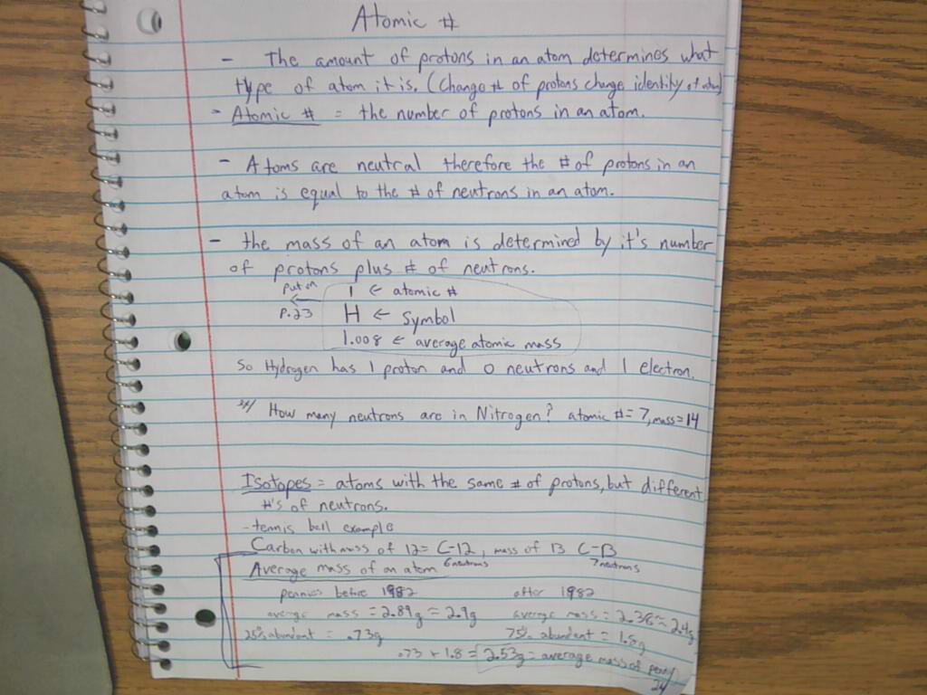 Notebooks And Worksheets From Class First Semester
