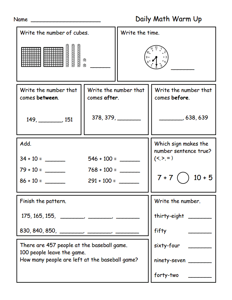Place Value To 1 000 Pdf