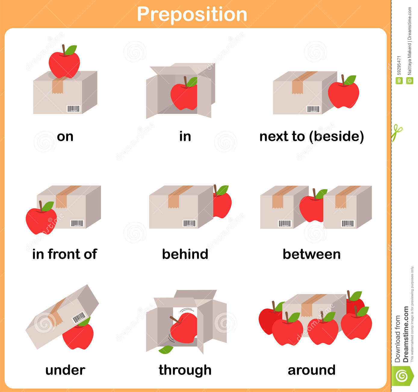 Preposition Of Motion For Preschool