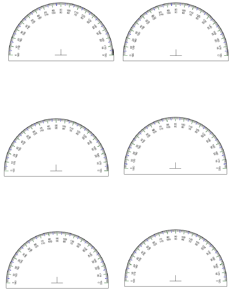 Protractor Practice Worksheet Worksheets