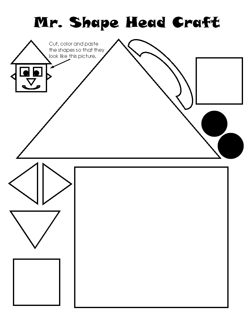 Shapes For Kindergarten