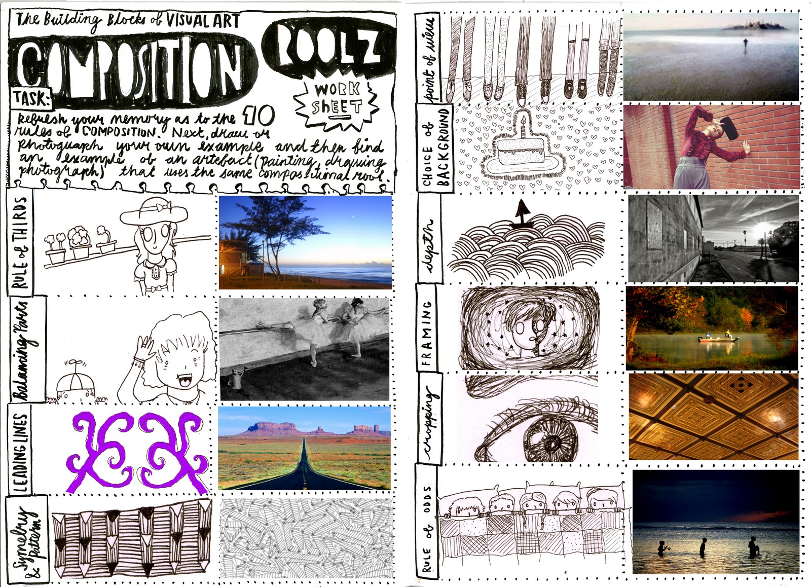 Stacey Muir Graphics Unit 1  Composition Worksheet