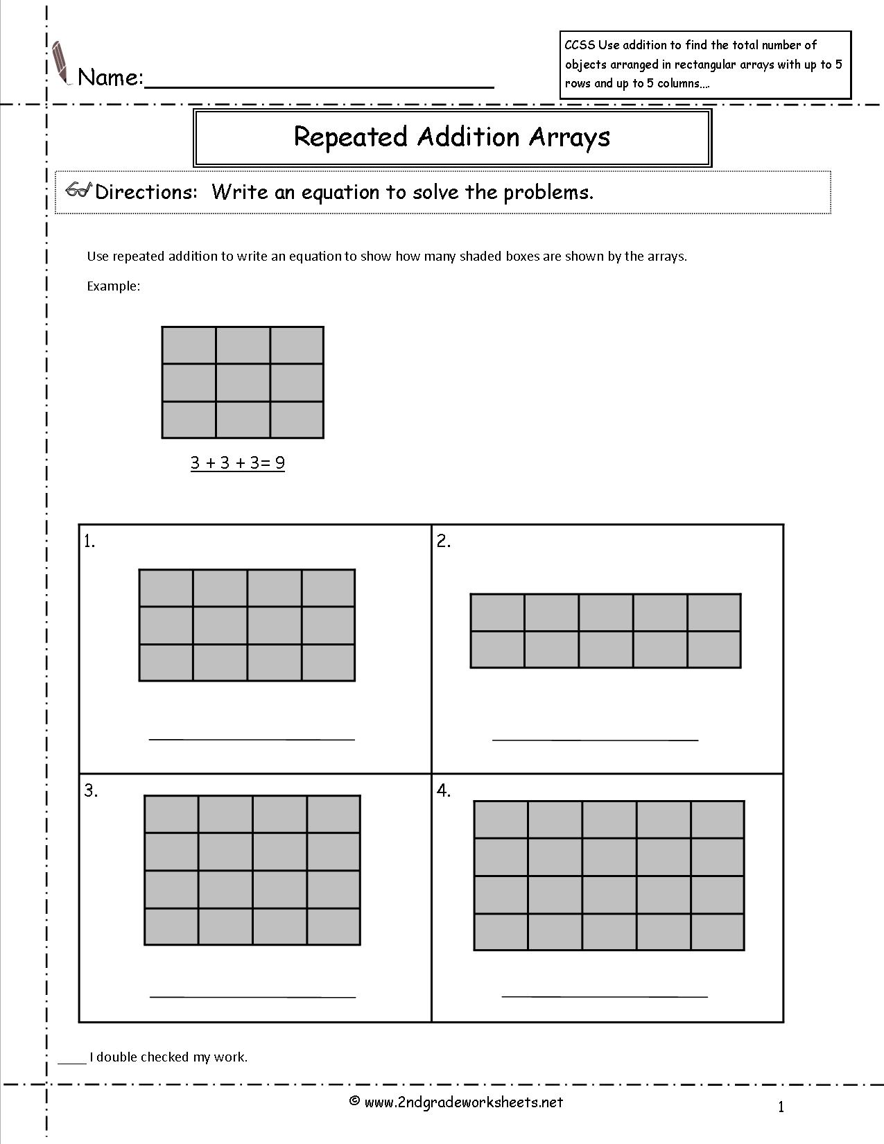 Teach Equal Groups Arrays Number Lines Repeated Addition And