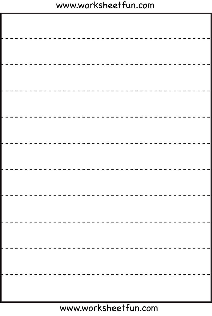 Teaching Handwriting Activities Tracing Lines Worksheets For