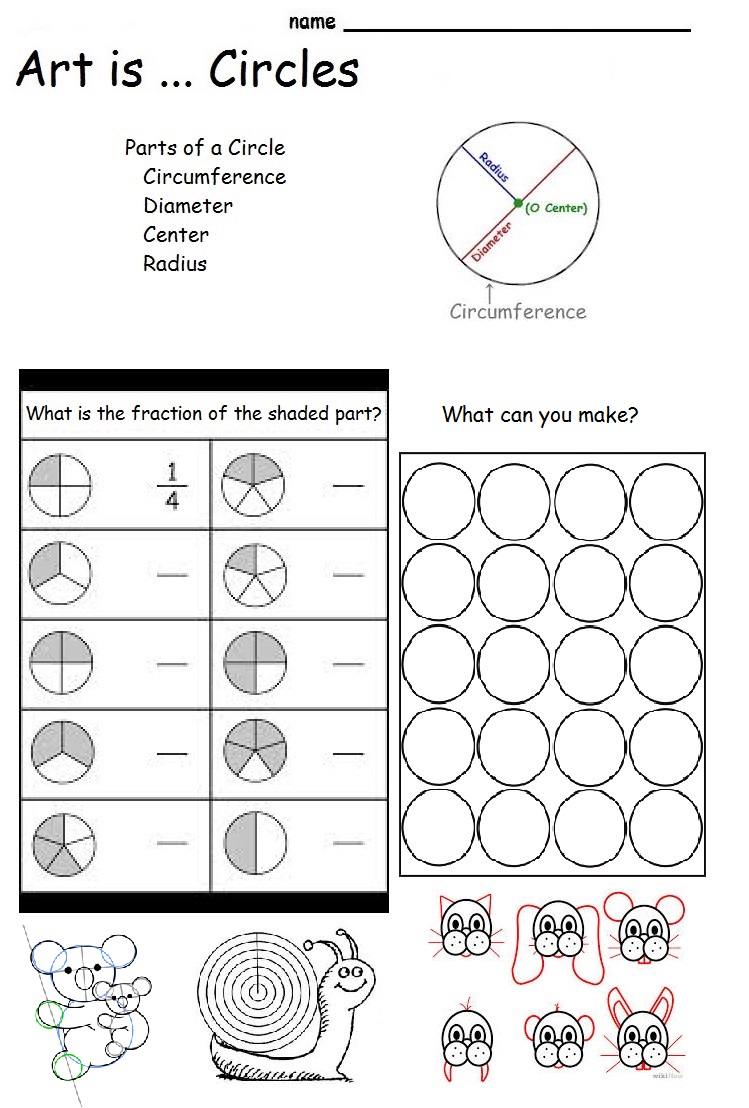 The Smartteacher Resource  Art Is Circles (parts Of A Circle)