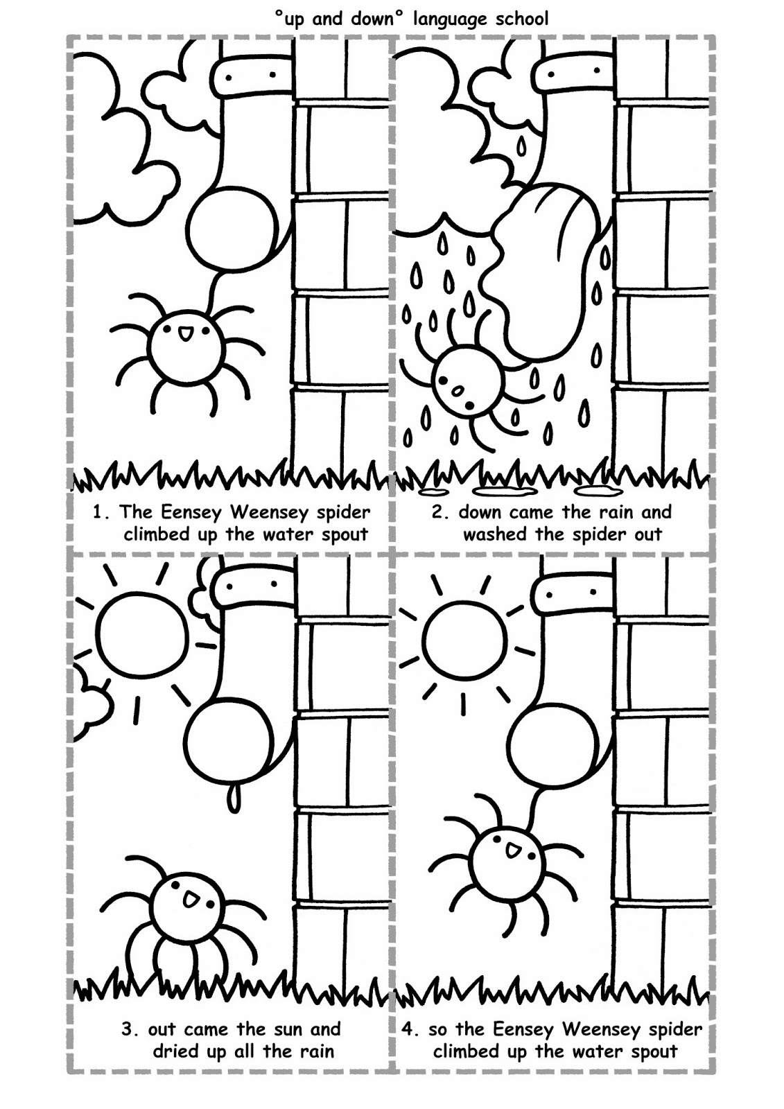 Up And Down  Worksheets