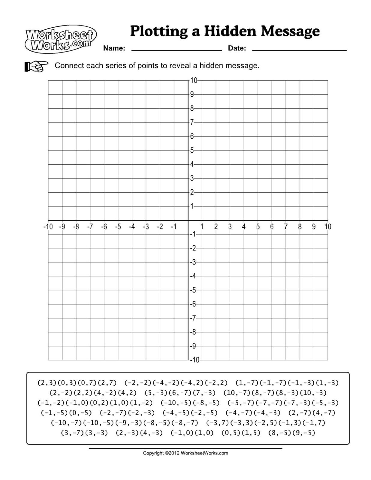 Worksheets  Graphing Coordinates Worksheets  Pureluckrestaurant